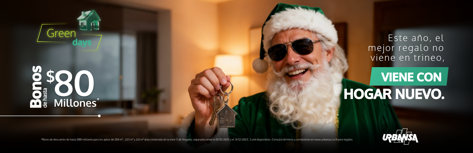 Banner - Green Days - Diciembre