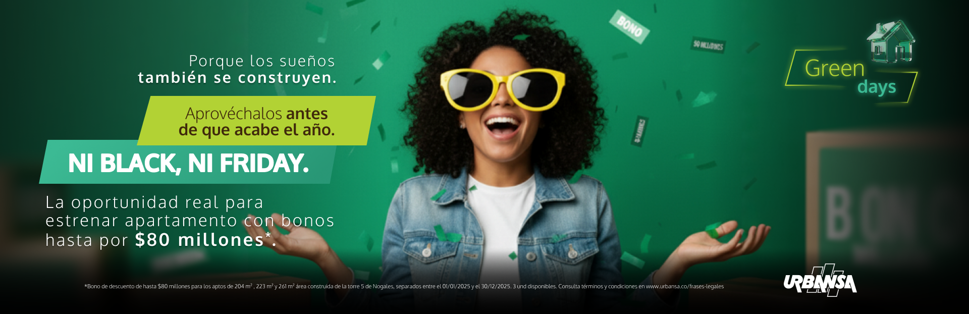 Banner - Green Days - Noviembre Banner - Green Days - Noviembre